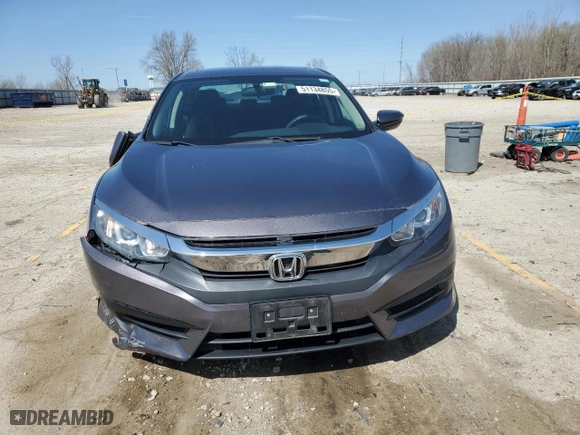 2017 Honda Civic Sedan EX with VIN 19XFC2F79HE066549, listed as a Copart auction lot 51134855 with 50,275 mi miles and Salvage Title. Bid and sale history available at carsss.com. Image 5.