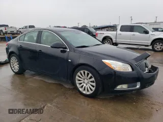 2011 Buick Regal CXL RL1 with VIN 2G4GN5EC8B9174743, listed as a Copart auction lot 82770354 with 131,038 mi miles and Salvage Title. Bid and sale history available at DreamBid. Image 4.