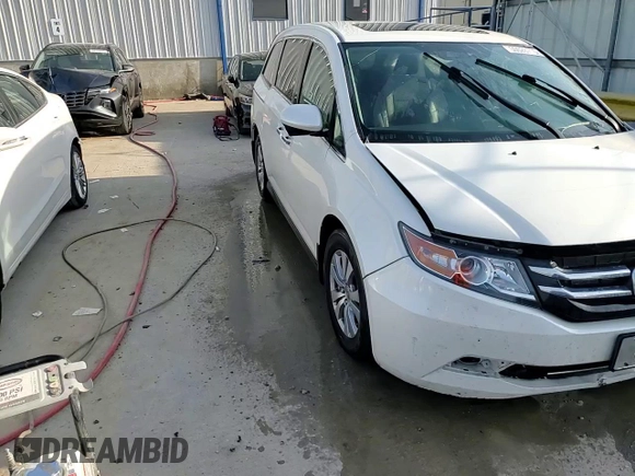 2016 Honda Odyssey EX-L with VIN 5FNRL5H60GB044127, listed as a Copart auction lot 50626715 with Not Provided miles and Non Repairable. Bid and sale history available at carsss.com. Image 14.