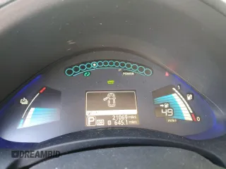 2016 Nissan LEAF S with VIN 1N4AZ0CP0GC310389, listed as a Copart auction lot 71042373 with 21,069 mi miles. Bid and sale history available at carsss.com. Image 9.