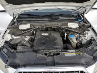 2014 Audi Q5 Premium Plus with VIN WA1LFAFPXEA082191, listed as a Copart auction lot 85557914 with 130,037 mi miles and Salvage Title. Bid and sale history available at carsss.com. Image 12.
