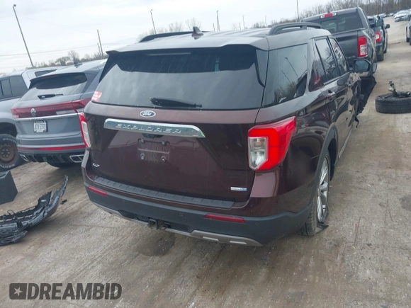 2020 Ford Explorer XLT with VIN 1FMSK8DH9LGA09384, listed as a IAAI auction lot 41997331 with 88,676 mi miles. Bid and sale history available at carsss.com. Image 17.