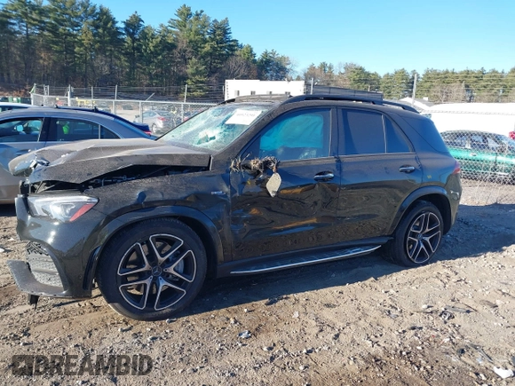 2021 Mercedes-Benz GLE 53 AMG with VIN 4JGFB6BB0MA442181, listed as a IAAI auction lot 40923291 with Not provided miles and . Bid and sale history available at DreamBid. Image 14.