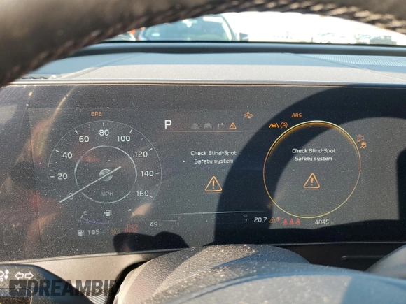 2024 Kia Sportage SX-Prestige with VIN 5XYK53DF9RG210369, listed as a Copart auction lot 89374345 with 4,845 mi miles and Salvage Title. Bid and sale history available at carsss.com. Image 9.