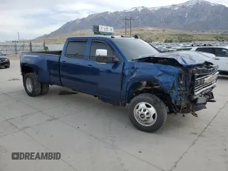 2016 Chevrolet Silverado 3500HD Work Truck z VIN 1GC4KZC85GF307057, wystawiony jako Copart lot #54277625 z przebiegiem 115 667 mil mil oraz Szkoda całkowita • Salvage title. Historia ofert i sprzedaży dostępna na DreamBid. Obrazek 4.