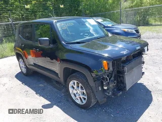2023 Jeep Renegade Latitude z VIN ZACNJDB17PPP62887, wystawiony jako IAAI lot #42249421 z przebiegiem 45 382 mil mil oraz . Historia ofert i sprzedaży dostępna na DreamBid. Obrazek 1.