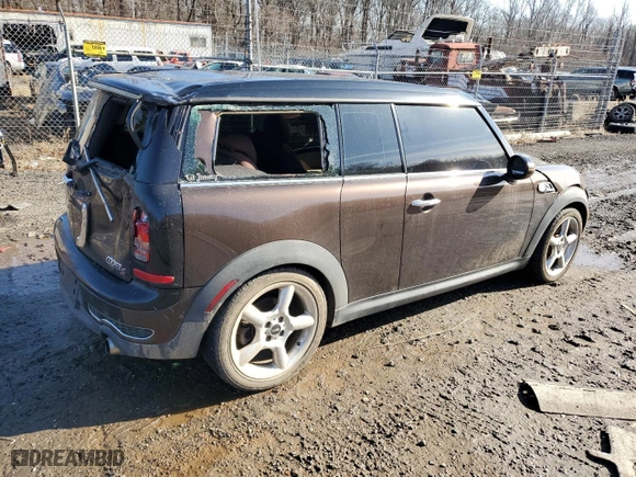 2008 MINI Cooper Clubman S with VIN WMWMM33518TP87370, listed as a Copart auction lot 44439245 with 77,014 mi miles and Salvage Title. Bid and sale history available at carsss.com. Image 3.