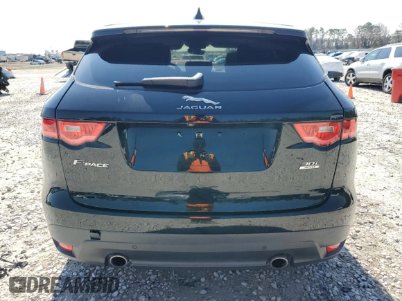 2020 Jaguar F-Pace 30t Prestige with VIN SADCK2GX2LA640512, listed as a Copart auction lot 45651055 with 97,395 mi miles and Salvage Title. Bid and sale history available at DreamBid. Image 6.