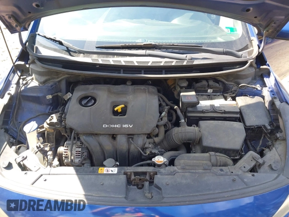 2017 Kia Forte LX with VIN 3KPFK4A70HE052223, listed as a IAAI auction lot 42036382 with 136,671 mi miles. Bid and sale history available at carsss.com. Image 10.