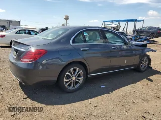 2016 Mercedes-Benz C 300 Luxury with VIN 55SWF4KB8GU116460, listed as a Copart auction lot 55850445 with 116,553 mi miles and Salvage title. Bid and sale history available at DreamBid. Image 3.