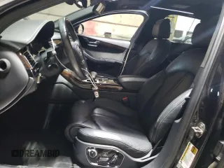 2015 Audi A8 3.0T with VIN WAU3GAFD9FN023200, listed as a Copart auction lot 59856315 with 140,472 mi miles and Salvage title. Bid and sale history available at DreamBid. Image 7.