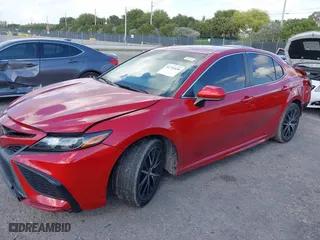2021 Toyota Camry SE Nightshade with VIN 4T1G11AK6MU462607, listed as a IAAI auction lot 41731434 with 45,156 mi miles. Bid and sale history available at carsss.com. Image 17.