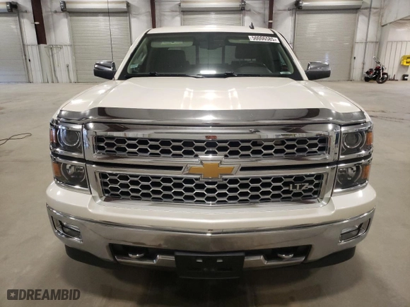 2014 Chevrolet Silverado 1500 LTZ with VIN 3GCUKSEC3EG208855, listed as a Copart auction lot 50006585 with 118,457 mi miles and Salvage Title. Bid and sale history available at carsss.com. Image 5.