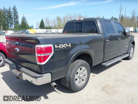 2011 Ford F-150 XLT with VIN 1FTFW1ET8BFB62072, listed as a IAAI auction lot 41960195 with 199,089 mi miles. Bid and sale history available at carsss.com. Image 4.