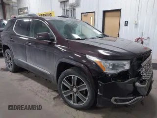 2018 GMC Acadia Denali with VIN 1GKKNXLS5JZ186538, listed as a IAAI auction lot 41708309 with 120,136 mi miles and . Bid and sale history available at carsss.com. Image 1.