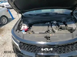 2023 Kia Sorento SX with VIN 5XYRK4LF5PG221137, listed as a Copart auction lot 69194115 with 21,116 mi miles and Salvage title. Bid and sale history available at DreamBid. Image 16.