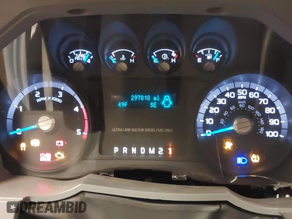 2015 Ford F-250 Lariat with VIN 1FT7W2BT2FEB23987, listed as a IAAI auction lot 41538076 with 297,010 mi miles and . Bid and sale history available at DreamBid. Image 7.