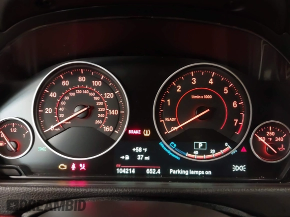 2019 BMW 4 Series 430i with VIN WBA4W3C52KAF93592, listed as a IAAI auction lot 41119481 with 104,214 mi miles and . Bid and sale history available at DreamBid. Image 15.