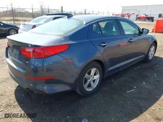 2015 Kia Optima LX with VIN 5XXGM4A78FG481757, listed as a IAAI auction lot 41890803 with 111,409 mi miles. Bid and sale history available at carsss.com. Image 4.