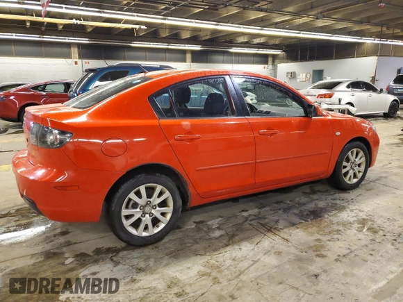 2008 Mazda 3 i Sport with VIN JM1BK32F281790185, listed as a Copart auction lot 45004935 with 147,659 mi miles and Salvage Title. Bid and sale history available at DreamBid. Image 3.
