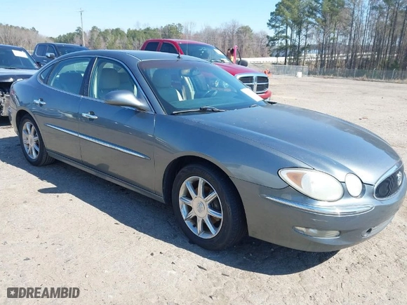 2005 Buick LaCrosse CXS with VIN 2G4WE567351228966, listed as a IAAI auction lot 41705103 with 221,226 mi miles. Bid and sale history available at carsss.com. Image 1.
