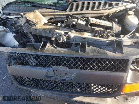 2011 Chevrolet Express Cargo Van with VIN 1GCZGUCG1B1111849, listed as a Copart auction lot 78073424 with Not Provided miles and Salvage Title. Bid and sale history available at carsss.com. Image 12.