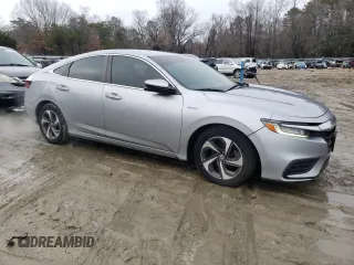 2019 Honda Insight EX with VIN 19XZE4F55KE013968, listed as a Copart auction lot 44591435 with 73,981 mi miles and Salvage Title. Bid and sale history available at carsss.com. Image 4.