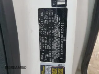 2016 Kia Sedona L with VIN KNDMA5C1XG6125515, listed as a Copart auction lot 54511585 with 155,279 mi miles and Clean Title. Bid and sale history available at carsss.com. Image 13.