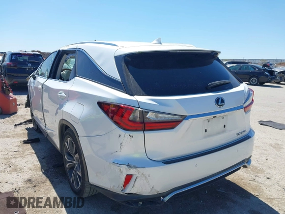 2018 Lexus RX with VIN JTJGZKCA0J2008414, listed as a IAAI auction lot 41845480 with 1 mi miles. Bid and sale history available at carsss.com. Image 3.