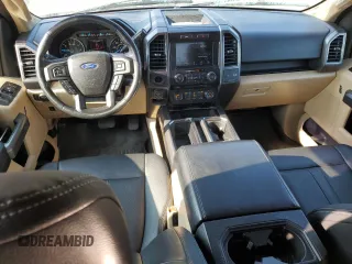 2017 Ford F-150 XL with VIN 1FTEW1CF0HKE04569, listed as a Copart auction lot 58719535 with 144,154 mi miles and Salvage title. Bid and sale history available at DreamBid. Image 8.