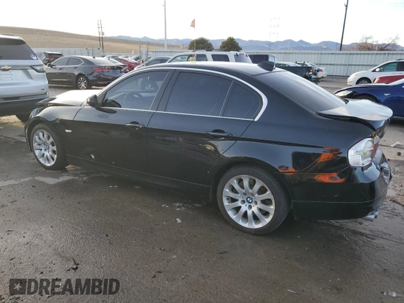 2006 BMW 3 Series 330xi with VIN WBAVD33536KV61953, listed as a Copart auction lot 84622424 with 153,593 mi miles and Salvage Title. Bid and sale history available at carsss.com. Image 2.