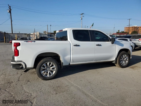 2022 Chevrolet Silverado 1500 LTD Custom with VIN 3GCPYBEK7NG190976, listed as a Copart auction lot 64266944 with NaN miles and Salvage Title. Bid and sale history available at carsss.com. Image 3.
