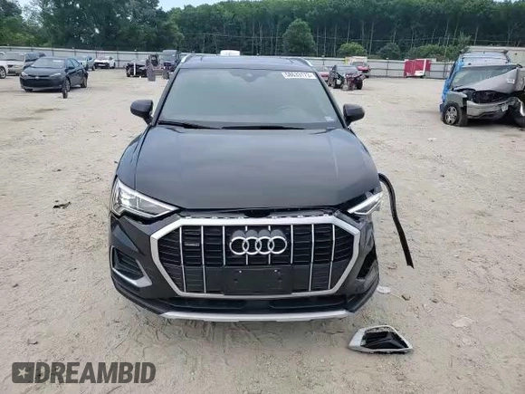 2019 Audi Q3 Premium Plus with VIN WA1BECF31K1082406, listed as a Copart auction lot 58633173 with 7,619 mi miles. Bid and sale history available at carsss.com. Image 12.