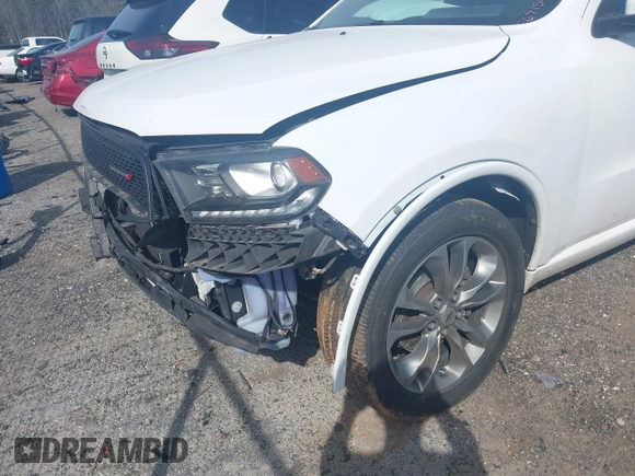 2019 Dodge Durango GT Plus with VIN 1C4RDJDG6KC691545, listed as a IAAI auction lot 41744250 with 108,422 mi miles and . Bid and sale history available at DreamBid. Image 17.