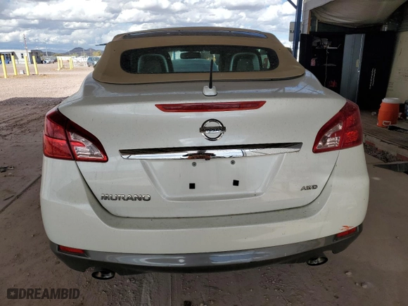 2014 Nissan Murano CrossCabriolet with VIN JN8AZ1FY3EW302579, listed as a Copart auction lot 45588985 with 108,426 mi miles and Salvage Title. Bid and sale history available at carsss.com. Image 6.