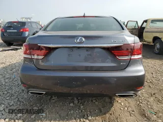 2015 Lexus LS 460 with VIN JTHCL5EF4F5025573, listed as a Copart auction lot 57178115 with 56,710 mi miles and Salvage title. Bid and sale history available at DreamBid. Image 6.