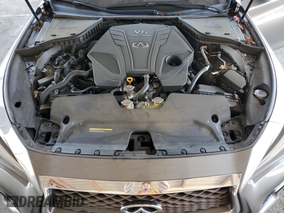 2020 Infiniti Q50 Luxe z VIN JN1EV7AP9LM203562, wystawiony jako Copart lot #57536415 z przebiegiem 48 790 mil mil oraz Szkoda całkowita • Salvage title. Historia ofert i sprzedaży dostępna na DreamBid. Obrazek 11.