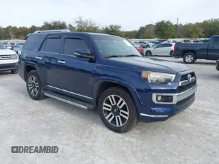 2014 Toyota 4Runner Limited with VIN JTEBU5JR2E5188985, listed as a IAAI auction lot 41428820 with 128,787 mi miles. Bid and sale history available at carsss.com. Image 1.