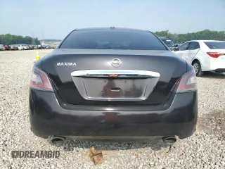 2014 Nissan Maxima S with VIN 1N4AA5AP1EC497162, listed as a Copart auction lot 59214435 with Not provided miles and Salvage title. Bid and sale history available at DreamBid. Image 6.