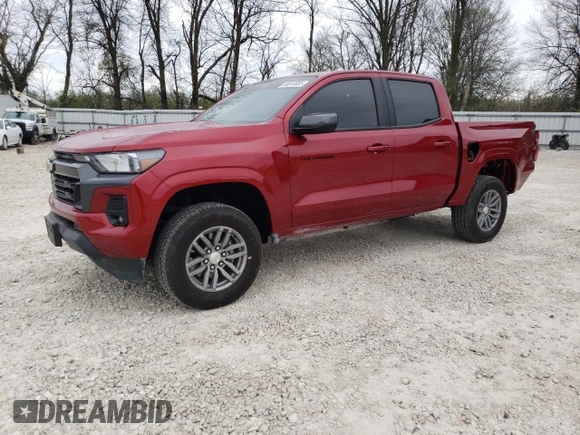 2024 Chevrolet Colorado 4WD LT with VIN 1GCPTCEKXR1299487, listed as a Copart auction lot 50913855 with 3,541 mi miles and Salvage title. Bid and sale history available at DreamBid. Image 1.