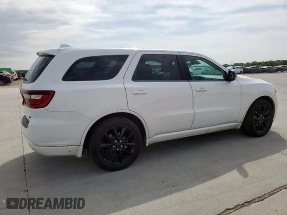 2018 Dodge Durango GT z VIN 1C4RDHDGXJC145404, wystawiony jako Copart lot #50664955 z przebiegiem 128 284 mil mil oraz Czysty tytuł • Clean title. Historia ofert i sprzedaży dostępna na DreamBid. Obrazek 3.