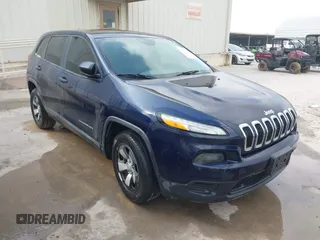 2014 Jeep Cherokee Sport with VIN 1C4PJLAB2EW279808, listed as a IAAI auction lot 42202402 with 98,671 mi miles and . Bid and sale history available at DreamBid. Image 1.
