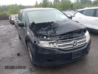 2011 Honda Odyssey EX-L with VIN 5FNRL5H66BB093616, listed as a IAAI auction lot 42518537 with 245,775 mi miles and . Bid and sale history available at DreamBid. Image 1.