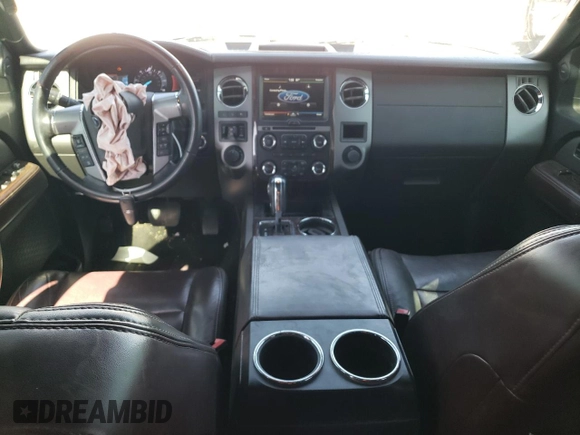 2015 Ford Expedition Max Platinum with VIN 1FMJK1MT3FEF47571, listed as a Copart auction lot 72982334 with 171,809 mi miles and Salvage title. Bid and sale history available at DreamBid. Image 8.