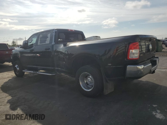 2023 Ram 3500 Tradesman with VIN 3C63RRGL1PG509583, listed as a Copart auction lot 46164695 with 89,525 mi miles and Salvage Title. Bid and sale history available at carsss.com. Image 2.
