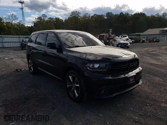 2014 Dodge Durango R/T with VIN 1C4SDJCT2EC326963, listed as a Copart auction lot 74895504 with 92,263 mi miles and Salvage title. Bid and sale history available at DreamBid. Image 12.