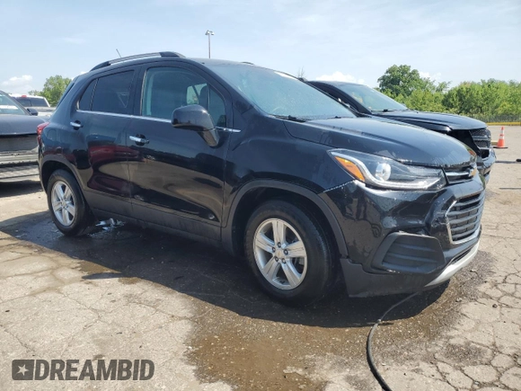 2020 Chevrolet Trax LT with VIN KL7CJLSB0LB092503, listed as a Copart auction lot 62101855 with 43,948 mi miles and Salvage title. Bid and sale history available at DreamBid. Image 4.
