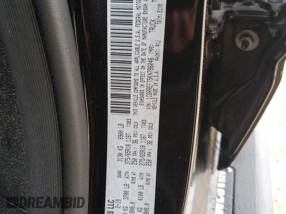 2019 Ram 1500 Big Horn with VIN 1C6RREFT5KN786046, listed as a Copart auction lot 42988645 with 90,371 mi miles and Clean title. Bid and sale history available at DreamBid. Image 14.