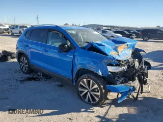 2022 Volkswagen Taos SE z VIN 3VVTX7B26NM062072, wystawiony jako Copart lot #84647194 z przebiegiem 38 250 mil mil oraz Szkoda całkowita • Salvage title. Historia ofert i sprzedaży dostępna na DreamBid. Obrazek 4.