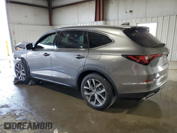 2023 Acura MDX w/Technology Package with VIN 5J8YD9H41PL005401, listed as a Copart auction lot 54547855 with 26,741 mi miles and Salvage Title. Bid and sale history available at carsss.com. Image 2.